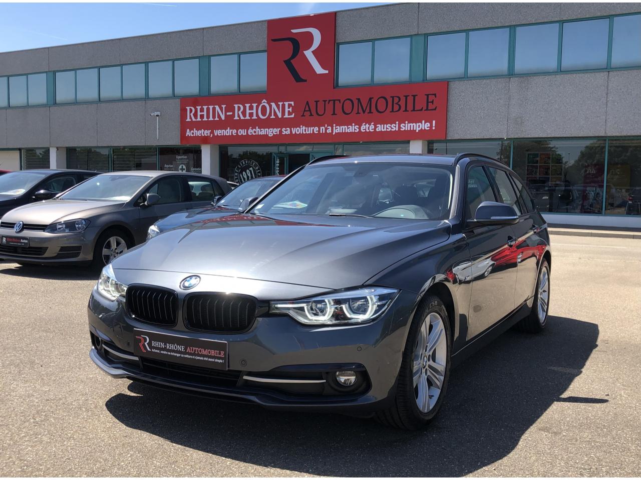 BMW-SERIE 3-Touring 318d Sportline 150ch 1erMain Gps+Full Led+Sieges chauffant