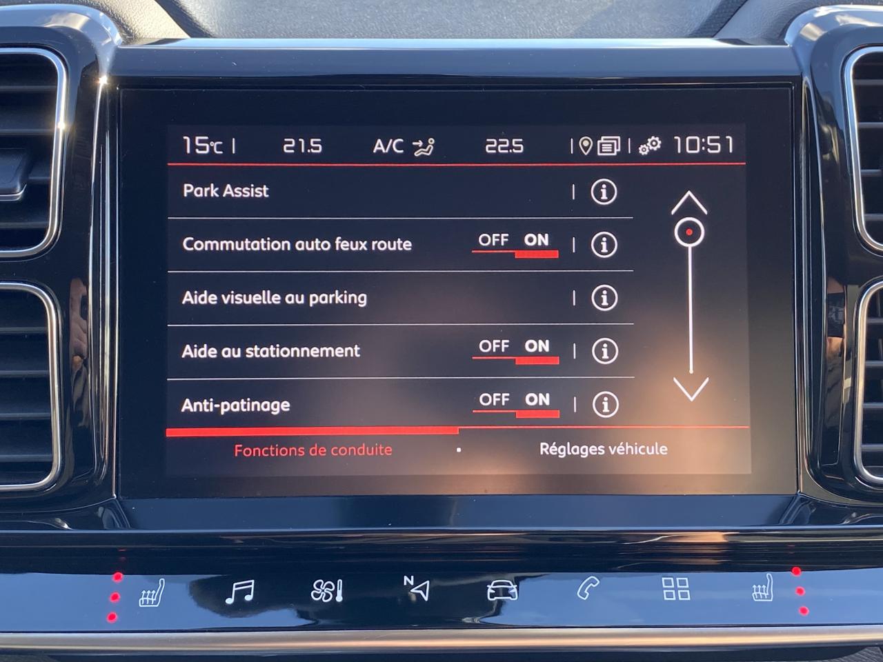 Glace De Rétroviseur Droit Chauffant Convexe Pour Peugeot 3008/5008, Citroën C5 Aircross, Opel Grandland X