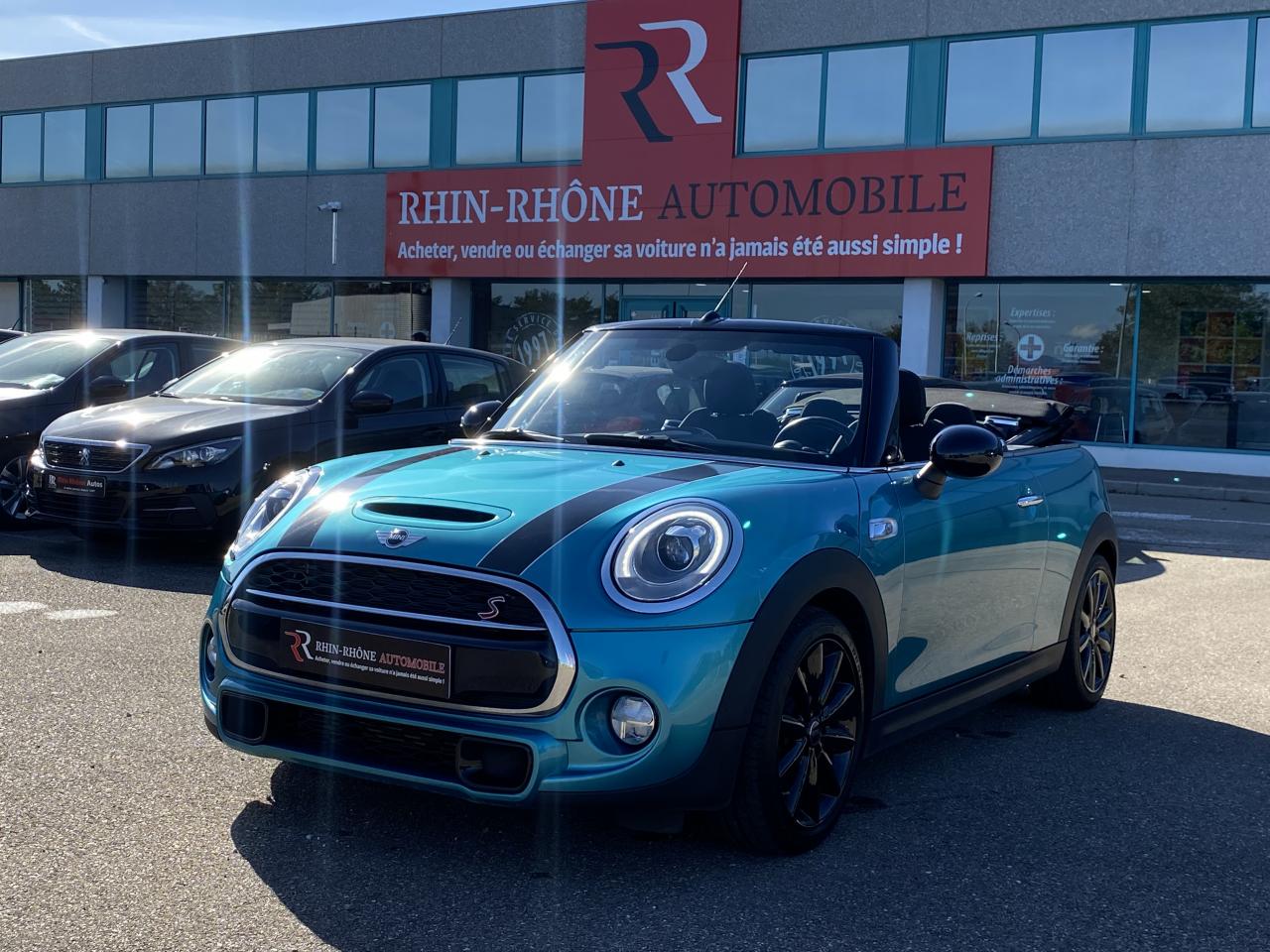 MINI-CABRIOLET-Cabriolet Cooper S Chili 192ch 1erMain Connected XL+Full Led+Gps+Camera